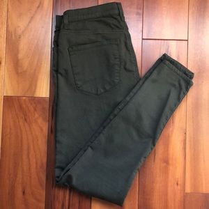 TOPSHOP Olive Jeans
